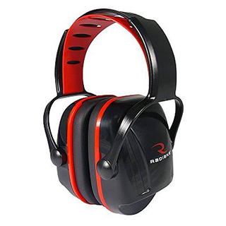 RADIANS X-CALIBER YOUTH EARMUFF RED/BLACK - Hunting Accessories